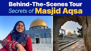INSIDE Masjid Al-Aqsa! (Behind-the-Scenes Tour in Jerusalem!) 🇵🇸