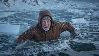 &minus;71&deg;C Blizzard  A Brave Tiger Cub Rescues an Old Man Trapped on a Frozen Cliff