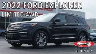 2022 Ford Explorer LIMITED: Features & Walk-around (Sterling Honda)