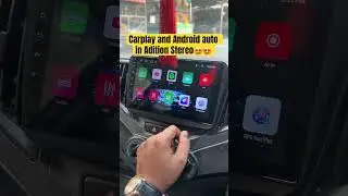 Carplay and Android Auto in Adition Stereo #cars #cargurus #carhacks #baleno #swift #yt #shorts