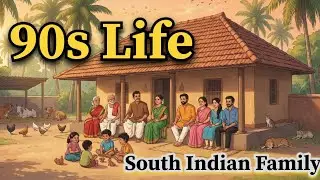Peaceful Village Life in India 🌾 Indian Joint Family Village Life | Peaceful Ghibli Style ASMR 