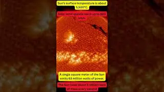 The Insane Amount of Energy Inside the Sun #space #sun #earth