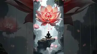 AI Meditation Visuals for Self-Awareness & Inner Growth | Floating Garden of Inner Light #shorts