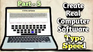 05 - Python Project - Typo Speed | Key Binding | Python GUI | Python Program | Python Basic Programs