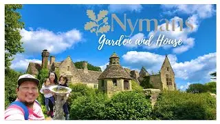 Summer Garden and House at Nymans | First use of our National Trust Membership