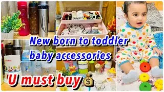 New born to toddler affordable baby accessories ||  Tips l for new Mothers || Vlogs by Nimzi