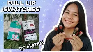 LipLux Limited Edition Kits Lip Swatches ft. LuxQueen PH | Andrea Severano