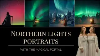 Northern Lights Portraits &ndash; Behind the Photo | Fine Art Portrait Photography in Nature