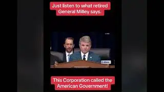 U.S. General refers to American government as corporation with Congress as Board of Directors