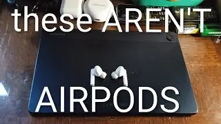 These AREN'T AIRPODS, are we cooked?