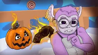Я напугал игроков, играя за тыкву в игре Gorilla Tag 🎃
