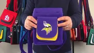 TRAVELER CROSSBODY HANDBAG NFL/ MLB/ NCAA