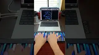 Drawing Sonic With a Piano (Live MIDI Art)
