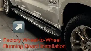 Как установить подножки Chevy Silverado/GMC Sierra 2019&ndash;2024 годов