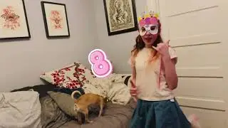 Dance with the best dog owner ever @RainbowPinkQueen!🌈💖👑