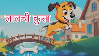 Lalchi Kutta 🐶 | Moral Story for Kids | Hindi Animation