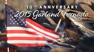 10-я годовщина торнадо в Гарланде, 2015 год.