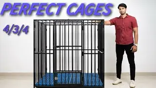 Foldable dog cage| perfectcages| made in india 🇮🇳 | Cheapest dog cage manufacturer Chennai