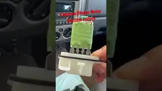 full video repair on my bio #blowermotor #resistor #commonproblems on #chevy #colorado