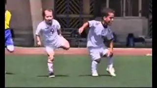Dwarf football team take on regular side in Iran