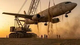 From Scrap to Stunning: Boeing 737 Full Desert Restoration