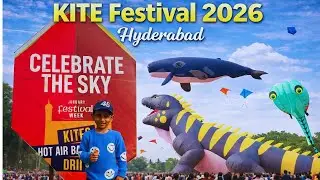 KITE Festival 2026 Hyderabad #kite #kiteflying #kites #sankranthi #sankranti #pongal  #kitefestival