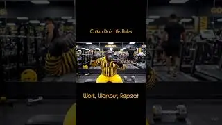 A Day in the Life of Chikku Da 🐵 | Work,Workout, Repeat #ytshorts
