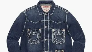 Supreme x True Religion Denim Trucker Jacket