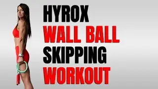 Skipping Wall Ball Workout - 30 Minute