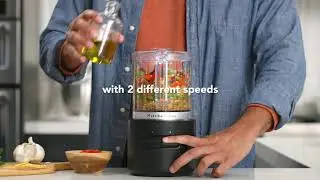 Как использовать и чистить | Беспроводной измельчитель для продуктов KitchenAid Go | KitchenAid UK
