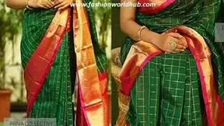 Latest Chanderi Silk Sarees || Diwali Hit Chanderi Collection || Pure Chanderi Silk Sarees #chanderi