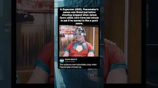 Peacemaker's Cameo in Superman was Filmed Last Minute!