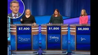Ken Jennings cracks dirtiest joke fans have ever heard on Jeopardy! while contestant Sharon Stone
