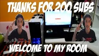 Welcome To My Room THANKS FOR 200 SUBSCRIBER!!!