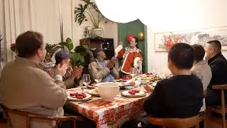 Foreigners get a taste of Spring Festival in China