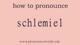 Schlemiel