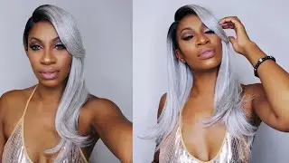 A Grey Wig I actually Like!!! Bobbi Boss BIANCA