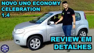 NOVO UNO ECONOMY CELEBRATION 1.4 2014 | REVIEW EM DETALHES