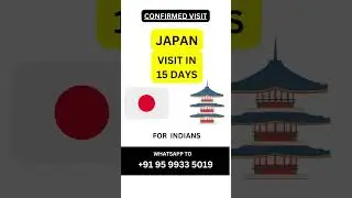 JAPAN VISIT IN 15 DAYS