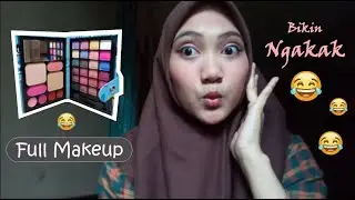 REVIEW MAKEUP DOMPET 4in1 MURAH DIBAWAH 30 RIBU (Bedak, Blush On, Eyeshadow, dan Lipstik)