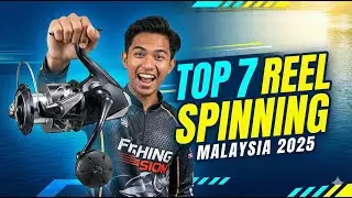 TOP 7 Best Spinning Reels in Malaysia (2025) | High Drag Power for Saltwater & Freshwater