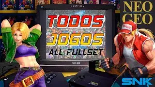 Neo Geo AES Todos Jogos Lan&ccedil;ados All Fullset - Recordar Games