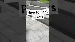 How to Seal Paver Stones | Seal Pavers with Pump Sprayer | #diy #pavers #sealer #home