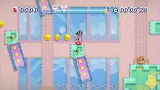 Kirby's Epic Yarn | MARA'S RACE: Tempest Towers | 21.36
