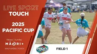 TOUCH | 2025 Pacific Cup Tournament | Day 2 | Field 1 | OW Cook Islands v Tonga