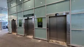 Strange and Interesting Kone Monospace lifts @ Waitrose / Homstead road MSCP in Rickmansworth
