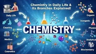 What is chemistry, Use in daily life and it's branches 