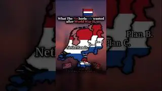 What the Dutch wanted after WWII. #shorts #country #netherlands #europe #geography #viral #trending