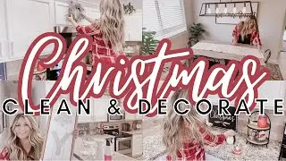 NEW CHRISTMAS CLEAN AND DECORATE WITH ME 2021 / CHRISTMAS DECORATIONS 2021 / BROOKE ANN