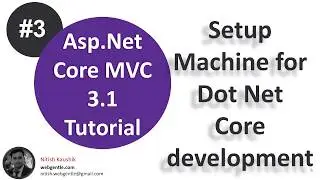 (#3) Setting up dot net core machine development | Asp.Net Core tutorial | Asp.Net Core 3.1 tutorial